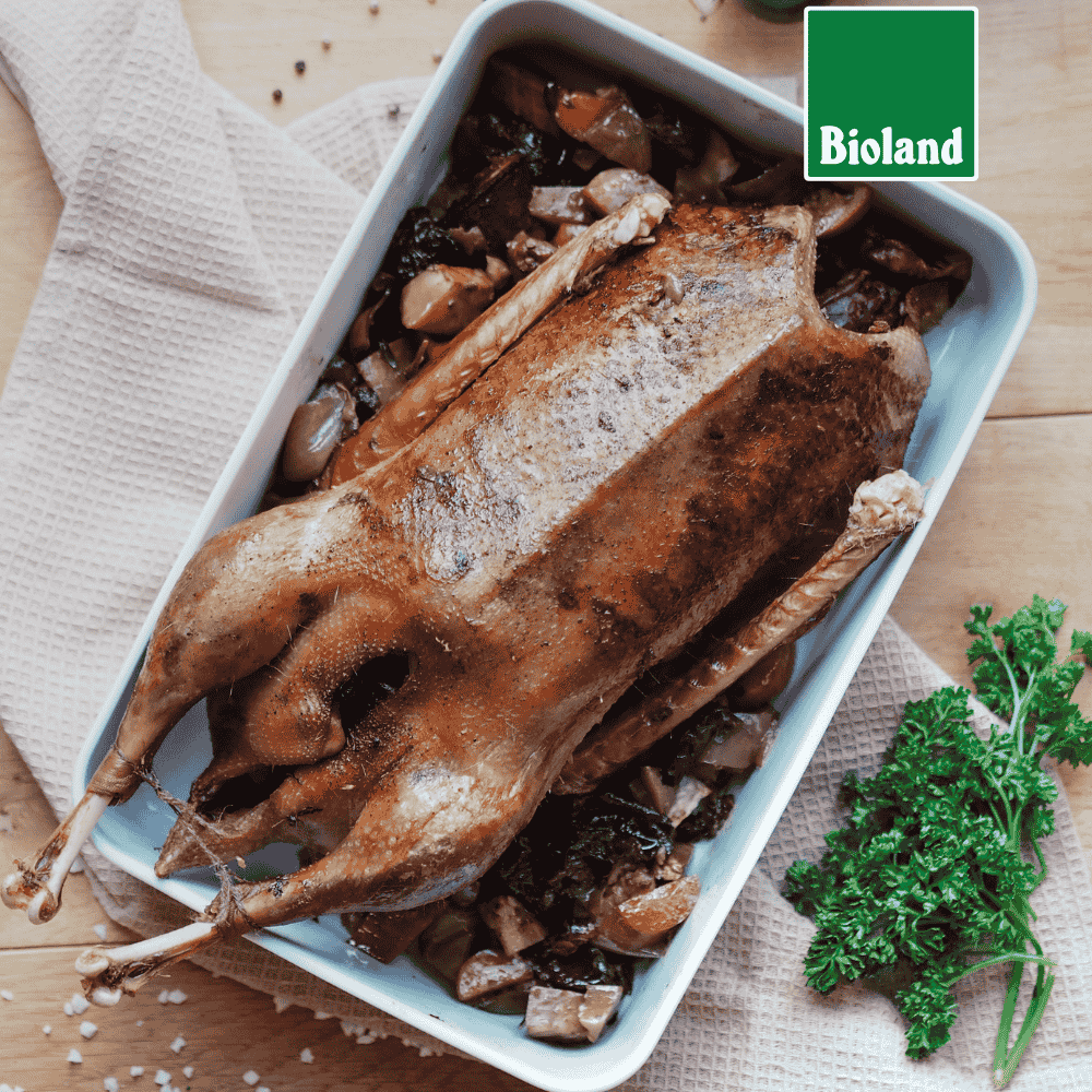 wie lange kann man eine frische gans aufbewahren Bio-Weihnachtsgans, groß