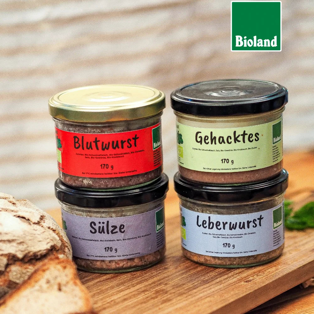 Bio-Gehacktes im Glas
