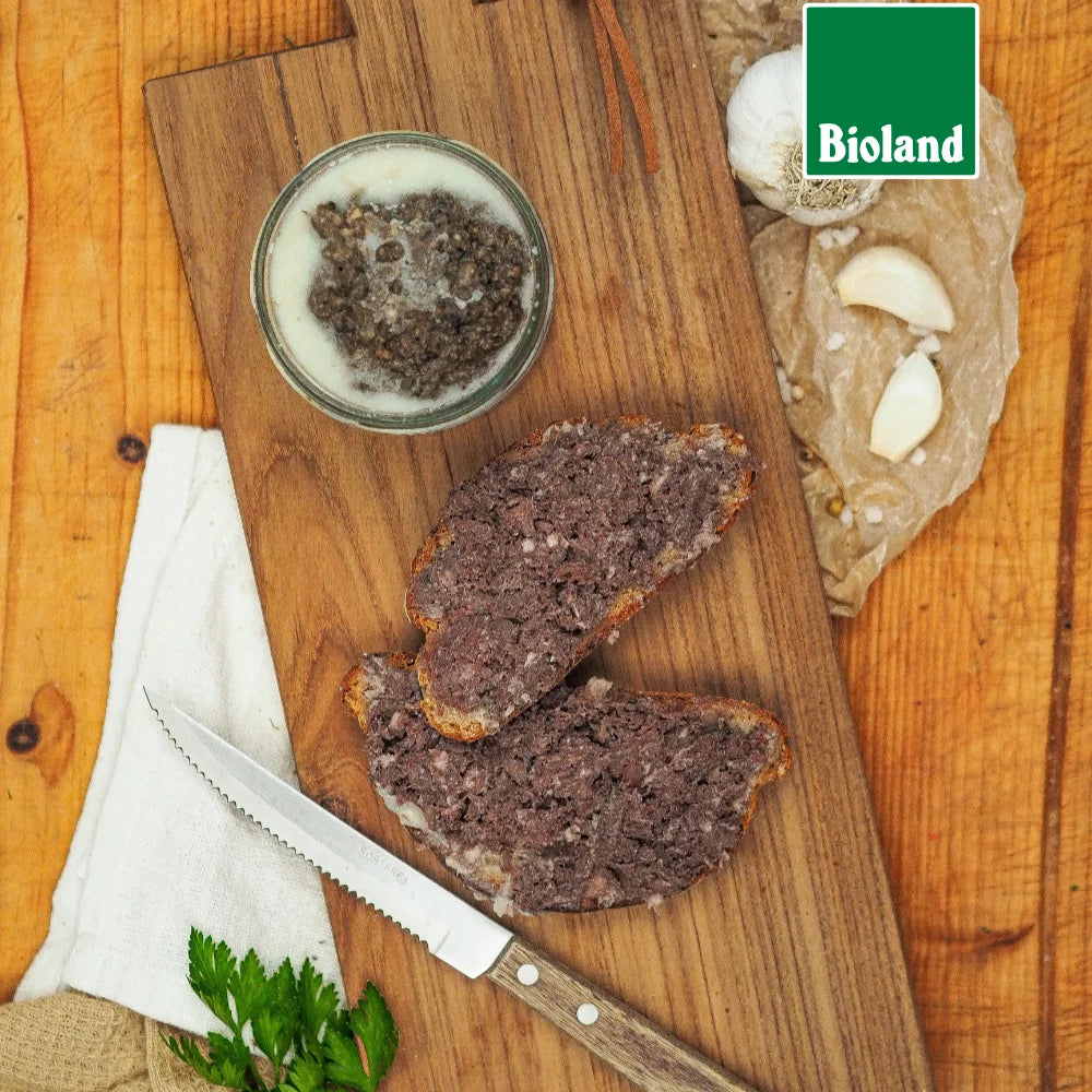 Bio-Blutwurst im Glas vom Biohof ÖX Frankerhausen 