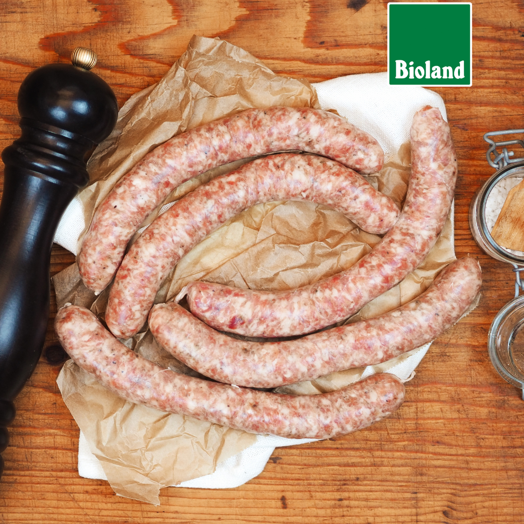 Bio-Bärlauch Bratwurst vom Schwein