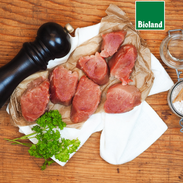Bio-Medaillons vom Schwein