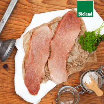 2 Bio-Schnitzel vom Schwein